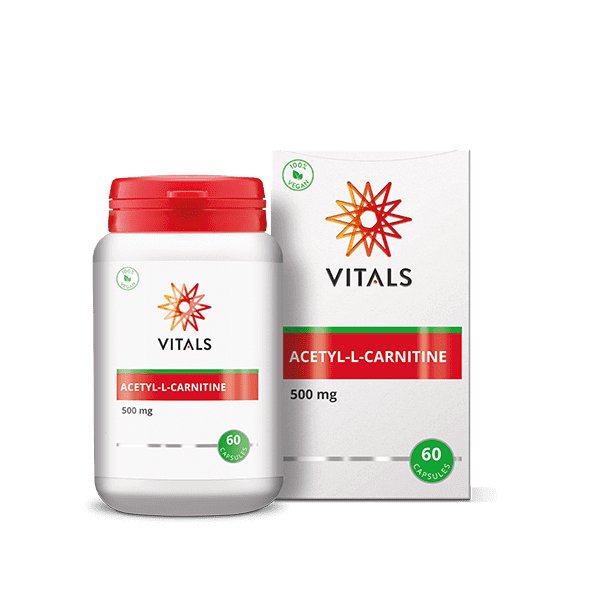 Vitals | Acetyl-L-carnitine (60 capsules)  GOOD FOR YOU BEVERWIJK