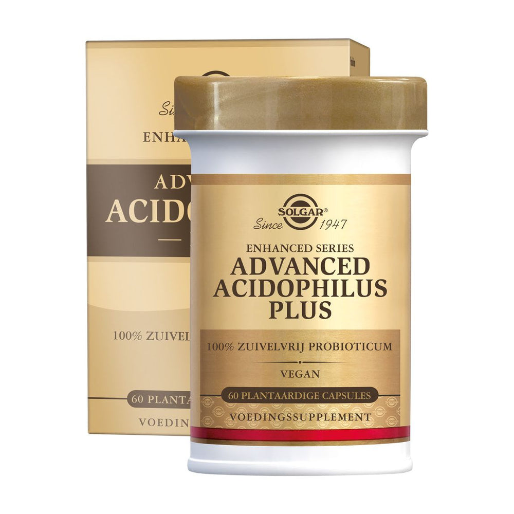 Advanced Acidophilus Plus Probiotica Supplement Solgar   