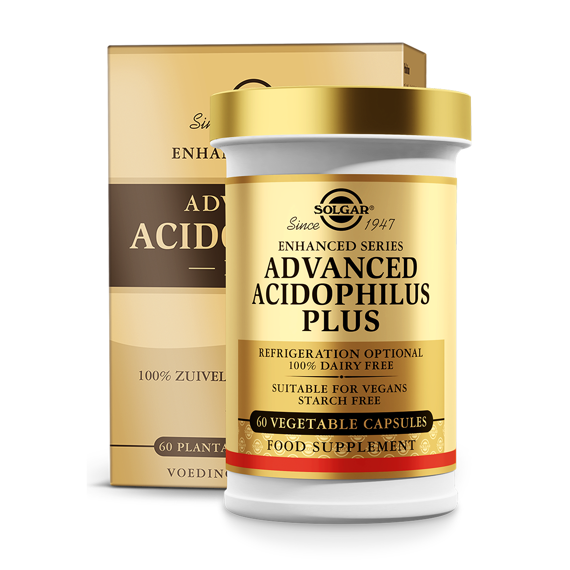 Advanced Acidophilus Plus Probiotica Supplement Solgar