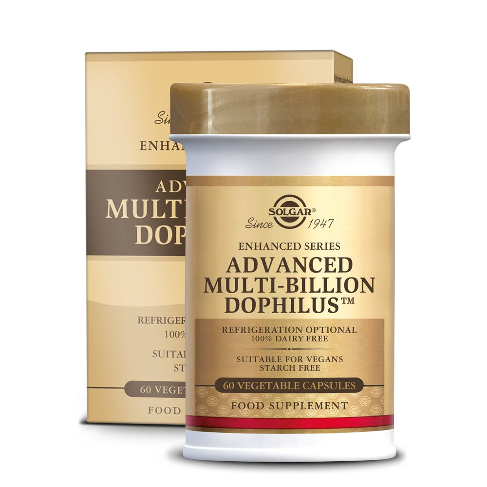 Advanced Multi-Billion Dophilus Probiotica Supplement Solgar 60  
