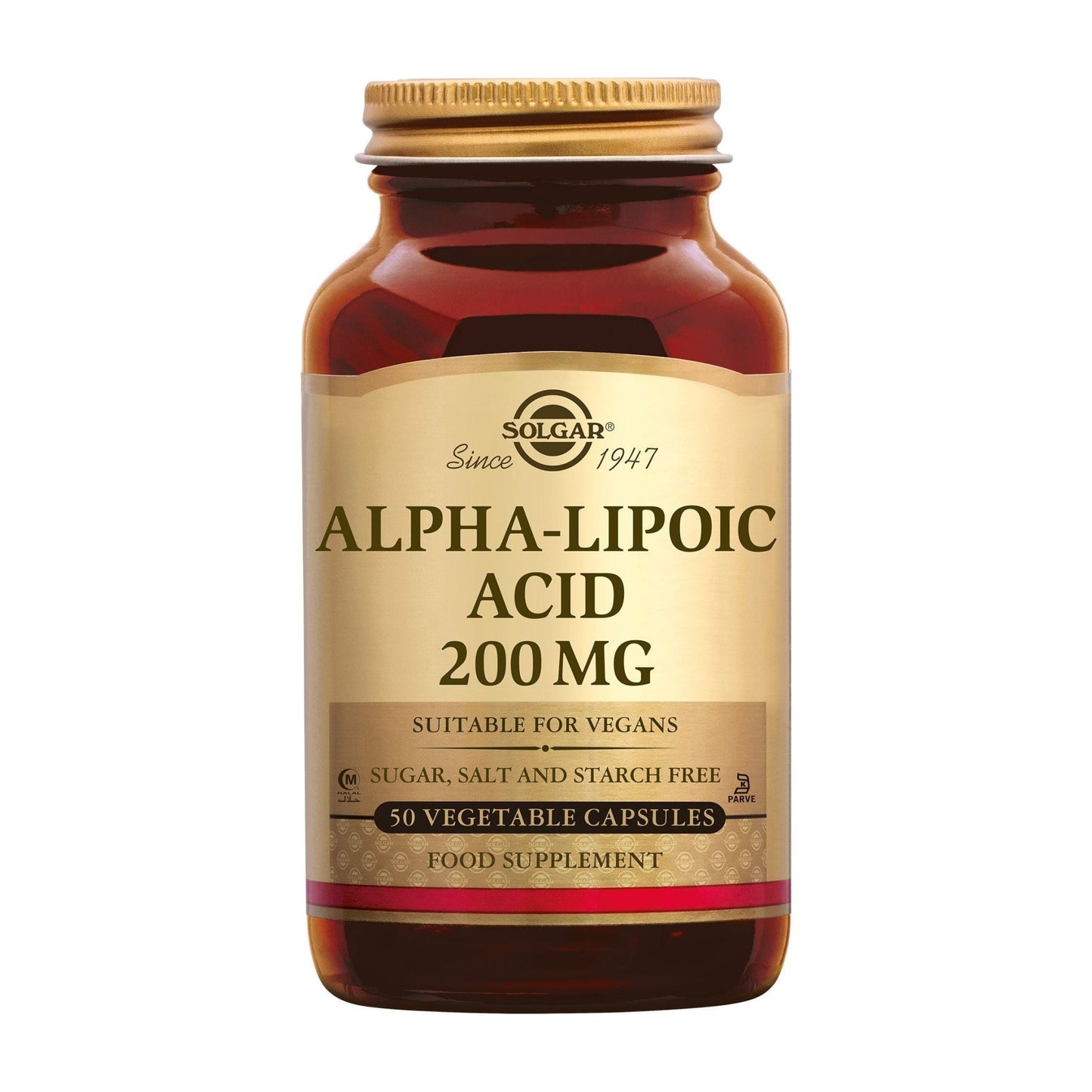 Alpha Lipoic Acid (Liponzuur) 200 mg Supplement Solgar   