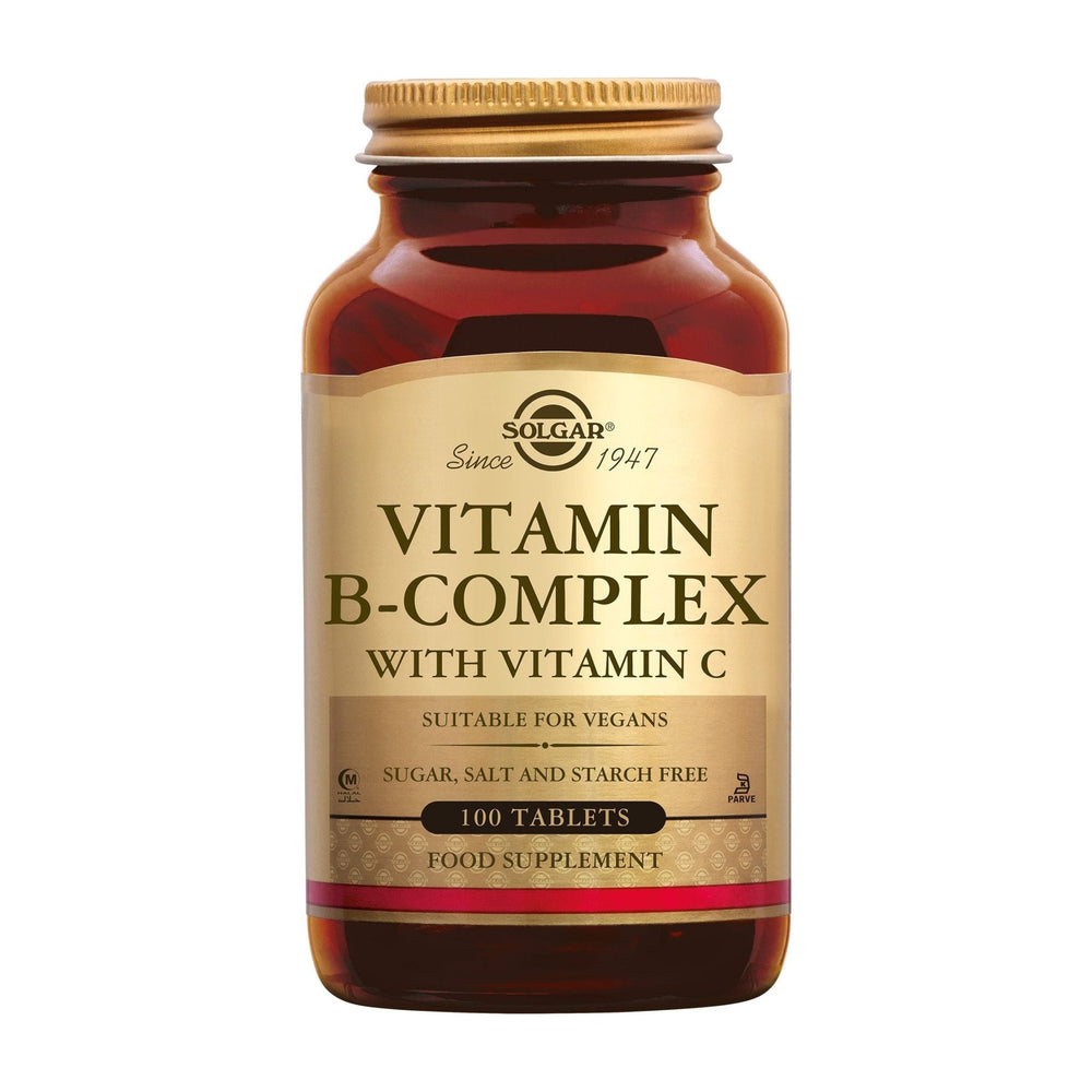 Vitamine B-complex met Vitamine C Supplement Solgar   