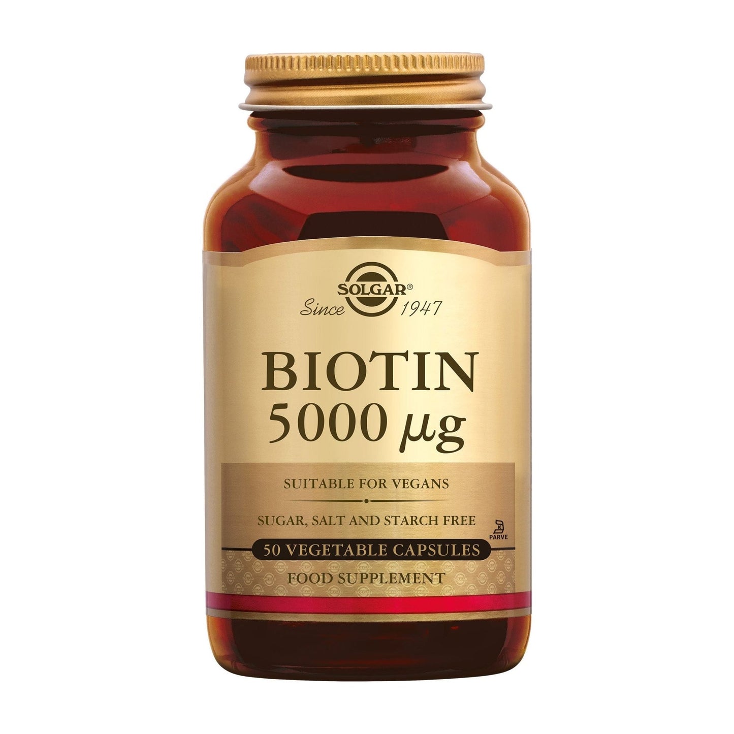 Biotine 5000 mcg Supplement Solgar   