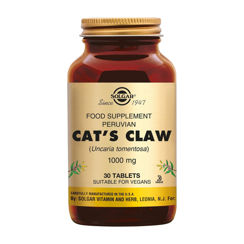 Cat's Claw (Katteklauw) 1000 mg Supplement Solgar   