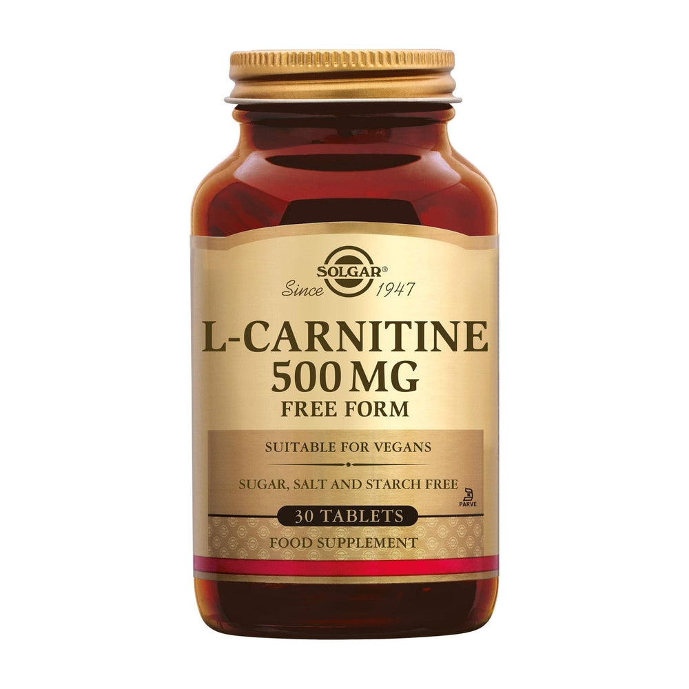 
                      
                        L-Carnitine 500 mg Supplement Solgar   
                      
                    