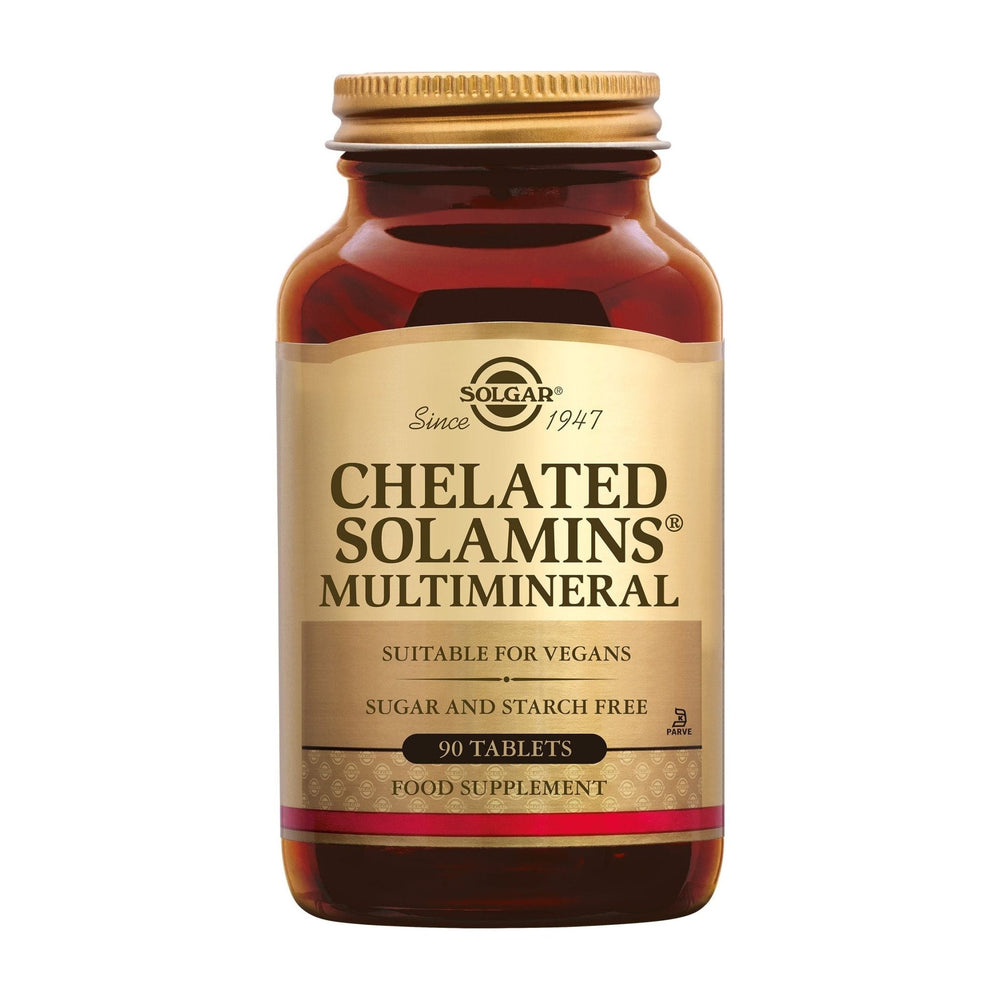 Chelated Solamins® Multimineralen Supplement Solgar   