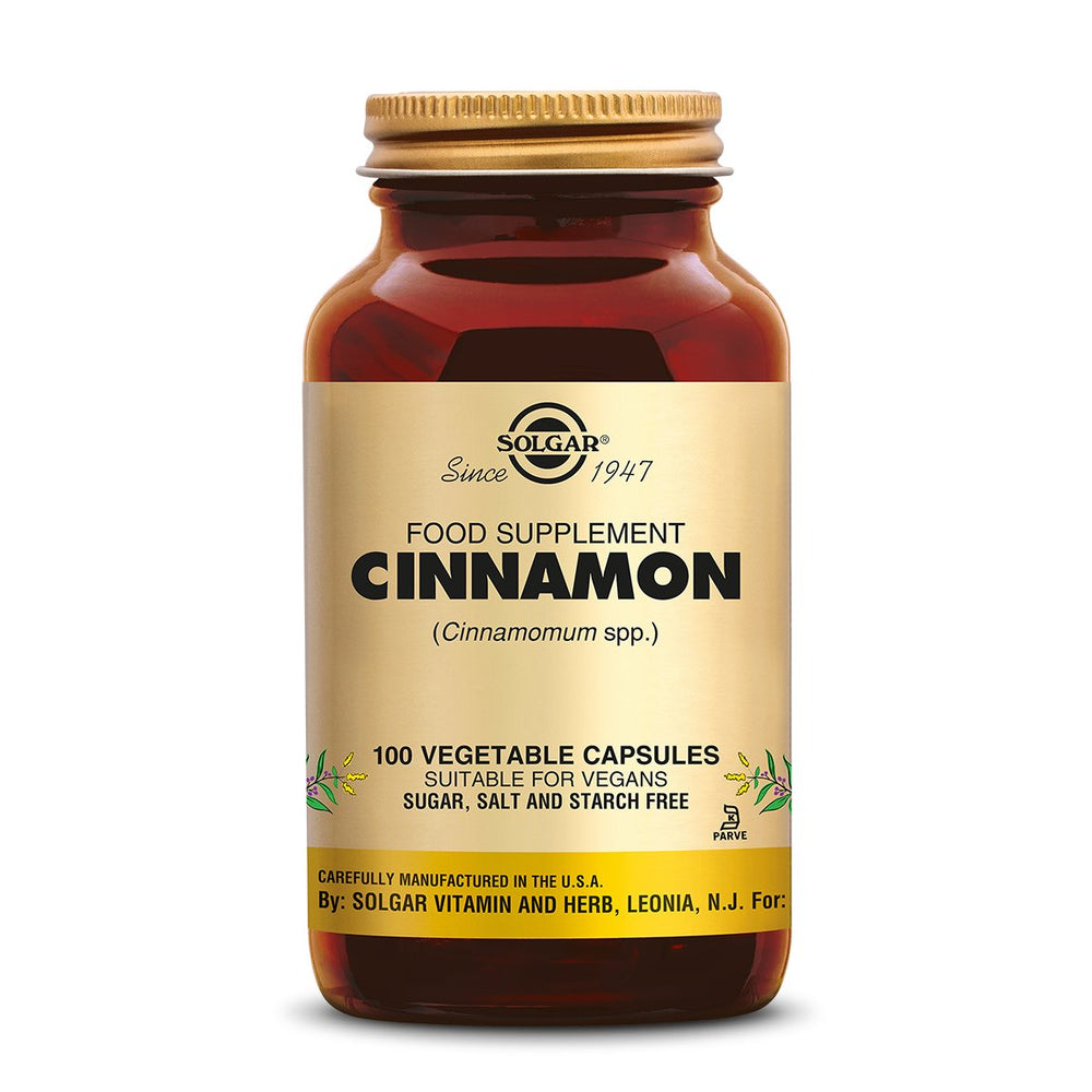 
                      
                        Cinnamon (Kaneel) Supplement Solgar 100  
                      
                    