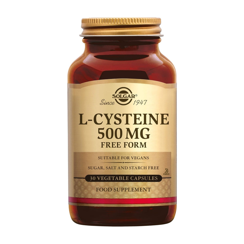 
                      
                        L-Cysteine 500 mg Supplement Solgar   
                      
                    