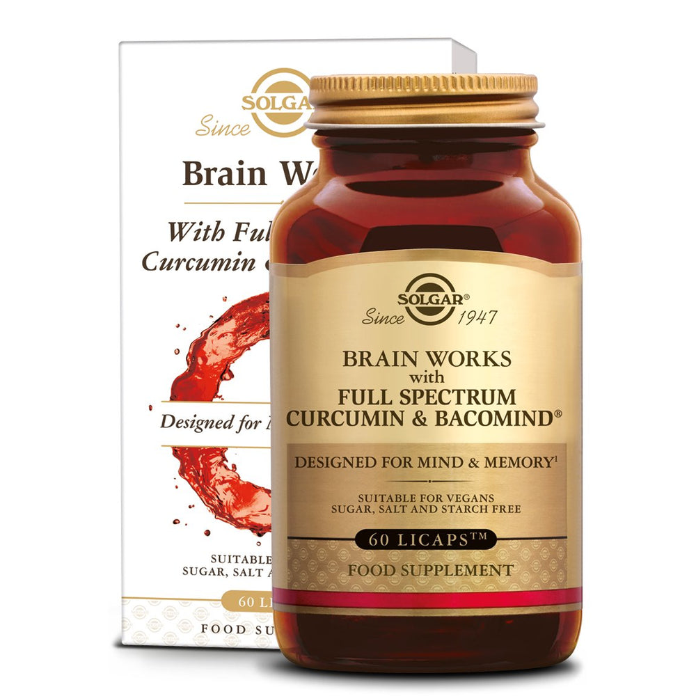 Brain Works (Brein) Supplement Solgar 60  