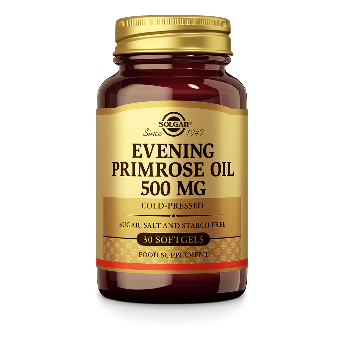 Evening Primrose Oil (Teunisbloem) 500 mg Supplement Solgar 30