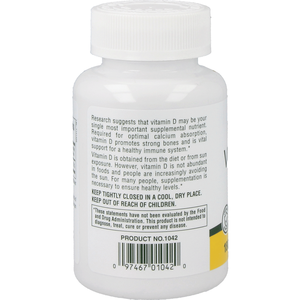 
                      
                        Vitamin D3 1000 IU Supplement Natures Plus   
                      
                    