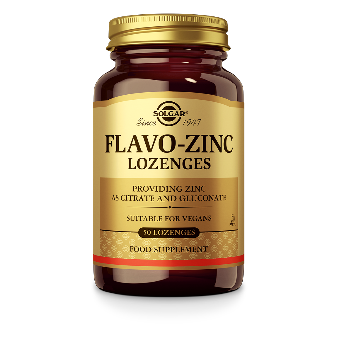 Flavo Zinc Lozenges (Zink zuigtabletten) Supplement Solgar 50
