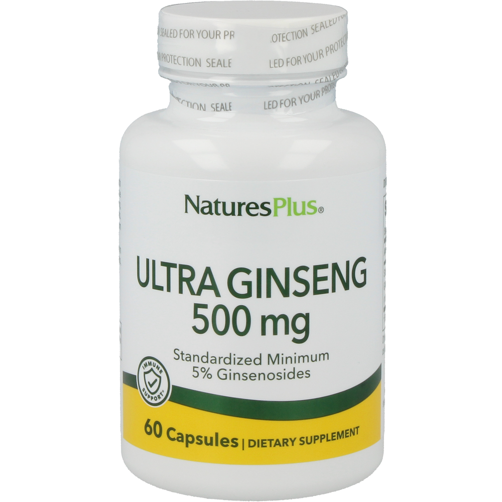 
                      
                        Ultra Ginseng 500 Supplement Natures Plus Default Title  
                      
                    