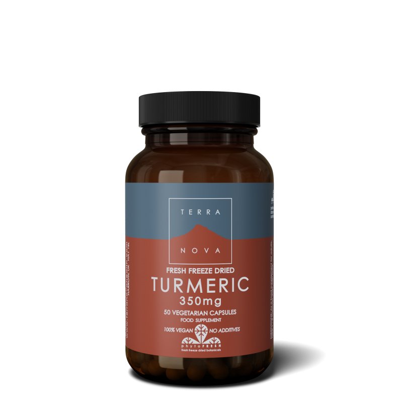 Turmeric 350mg | 50 capsules Supplement Terranovabenelux   