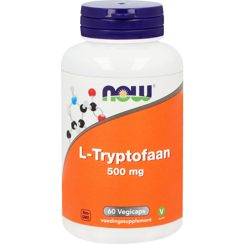 L-Tryptofaan 500 mg Aminozuren NOW Default Title