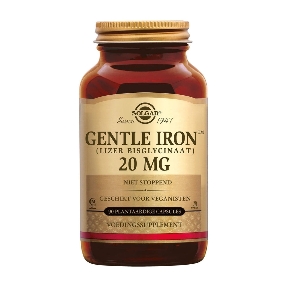 Gentle Iron (IJzer) 20 mg Supplement Solgar   