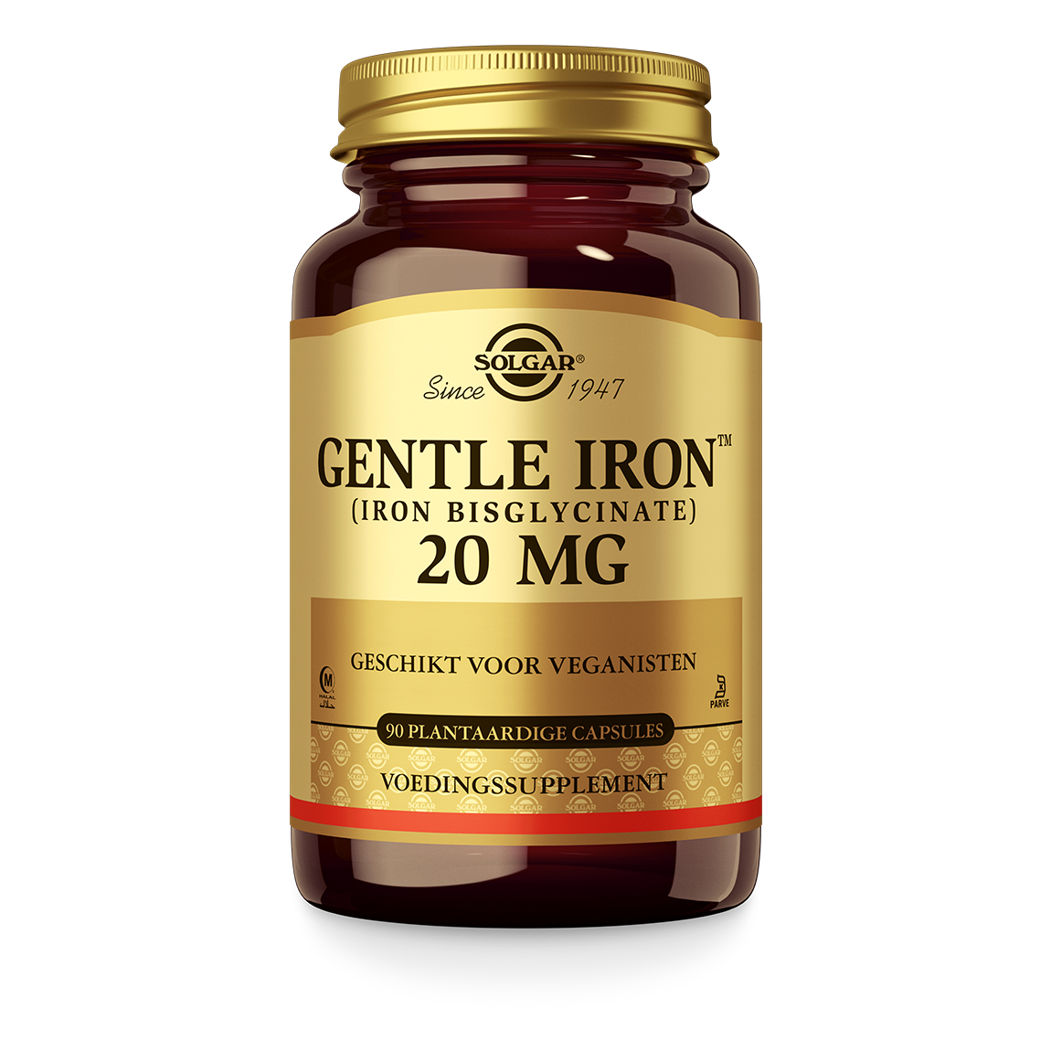 Gentle Iron (IJzer) 20 mg Supplement Solgar 90