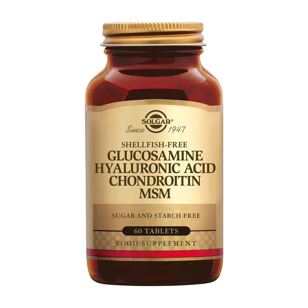 
                      
                        Glucosamine Hyaluronzuur Chondroitine MSM Supplement Solgar   
                      
                    