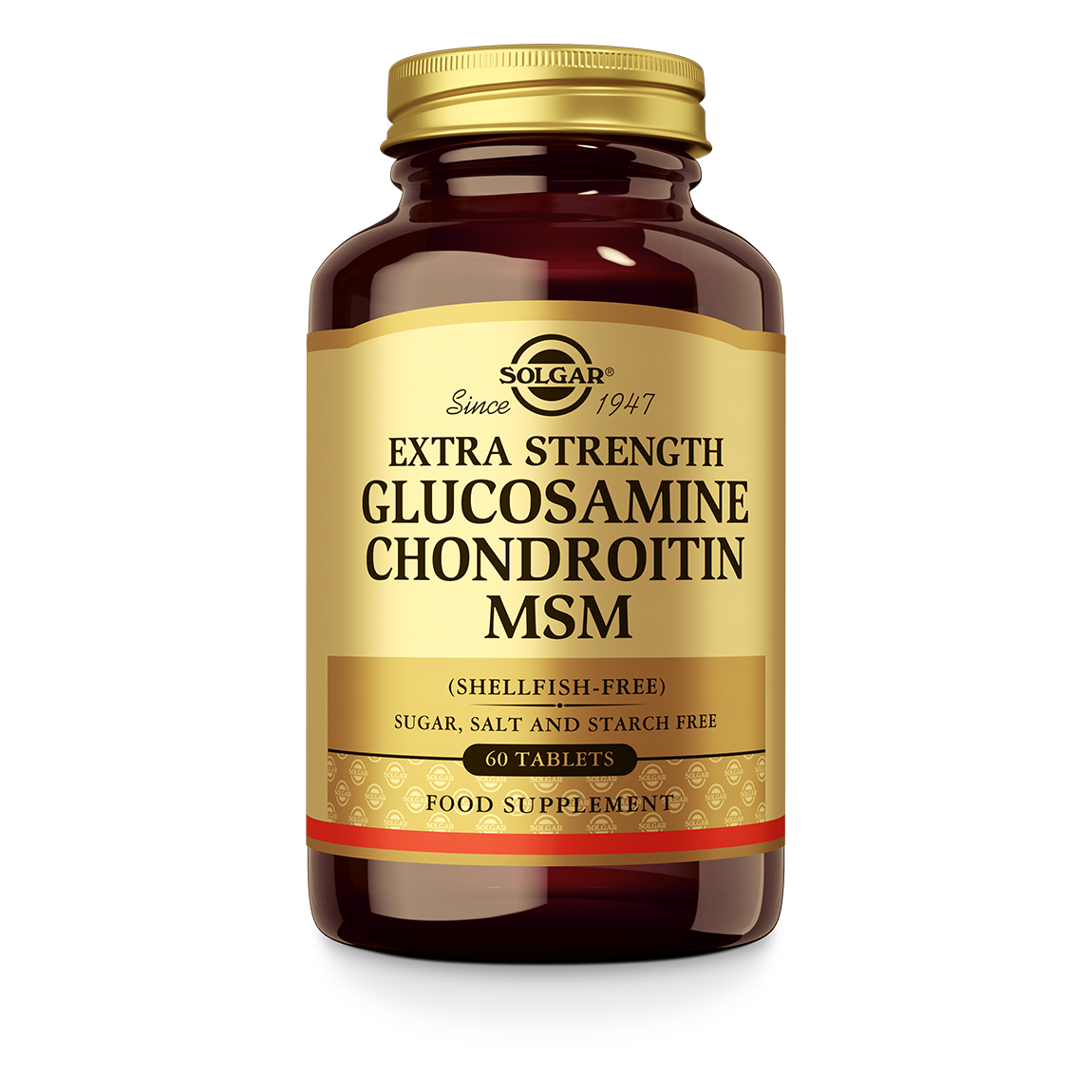 Glucosamine Chondroitine MSM Supplement Solgar 60