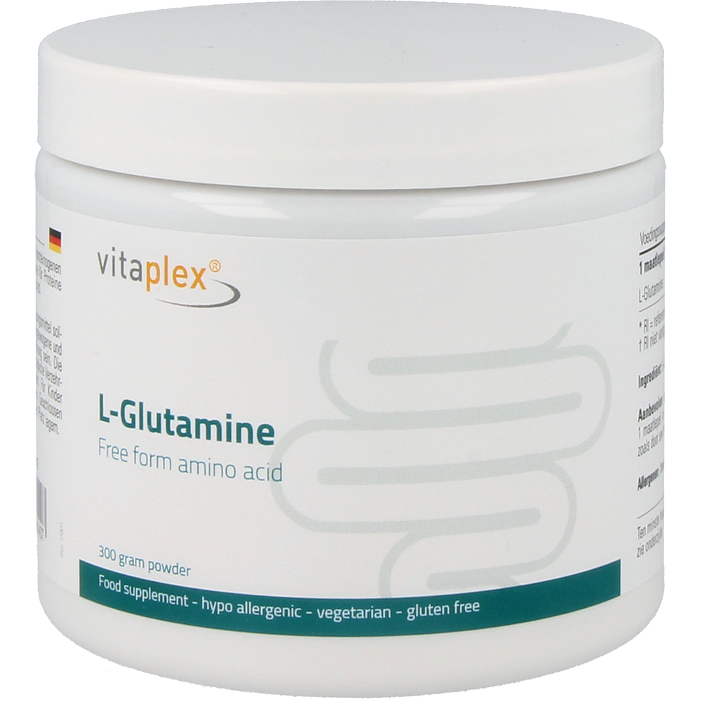 
                      
                        L-Glutamine 300 g powder Supplementen Vitaplex Default Title  
                      
                    