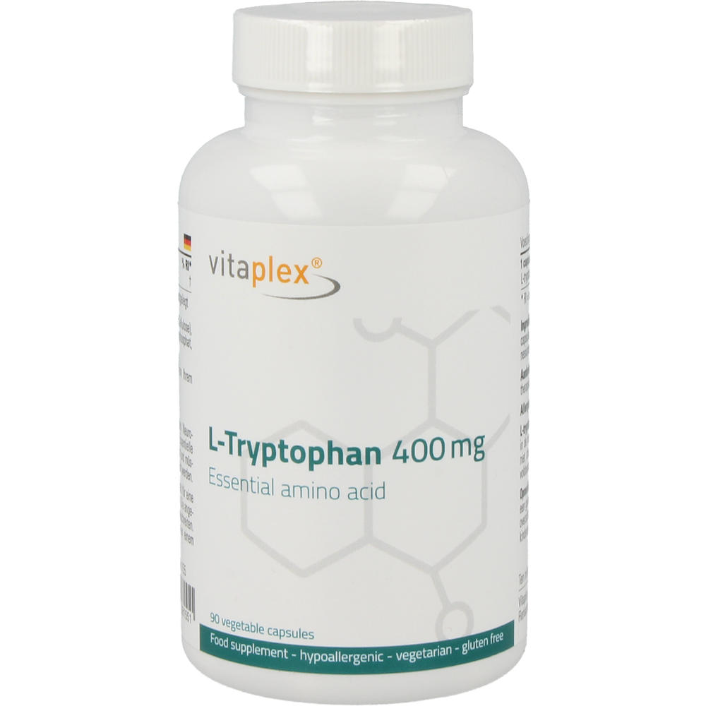 L-Tryptophan 400 mg Supplementen Vitaplex Default Title  