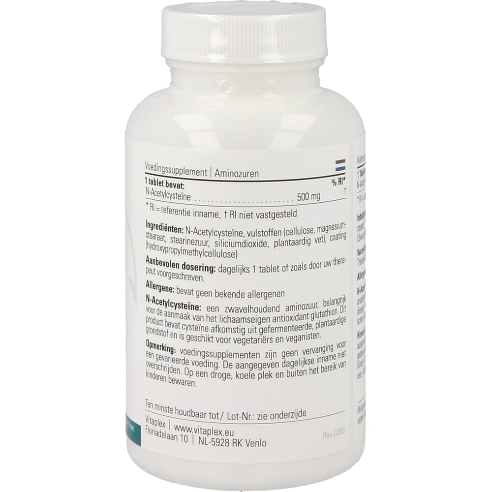 NAC 500 mg Supplementen Vitaplex   