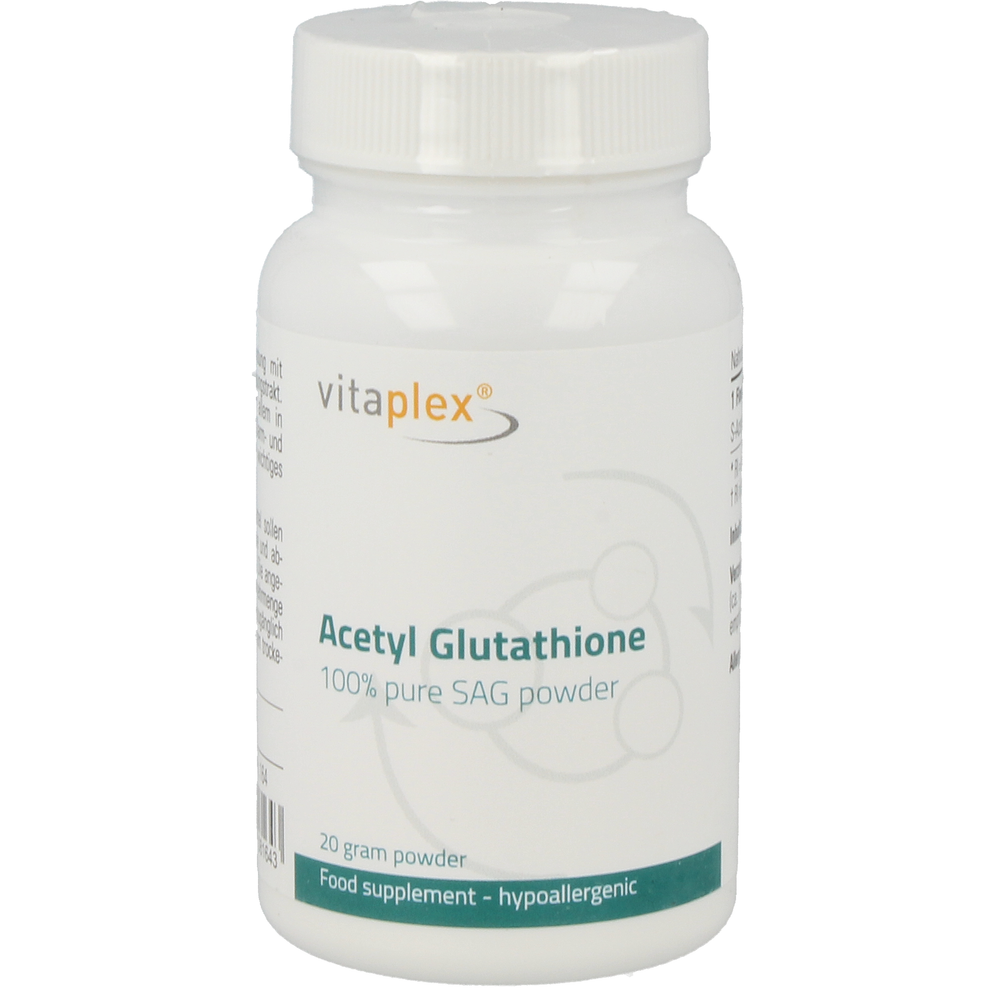 
                      
                        Acetyl Glutathion Powder Supplementen Vitaplex Default Title  
                      
                    