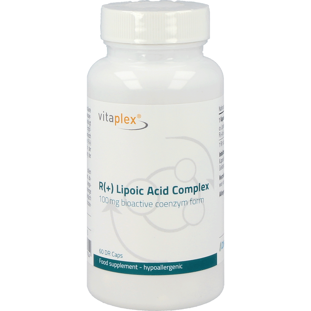 
                      
                        R(+) Lipoic Acid Complex Supplementen Vitaplex Default Title  
                      
                    