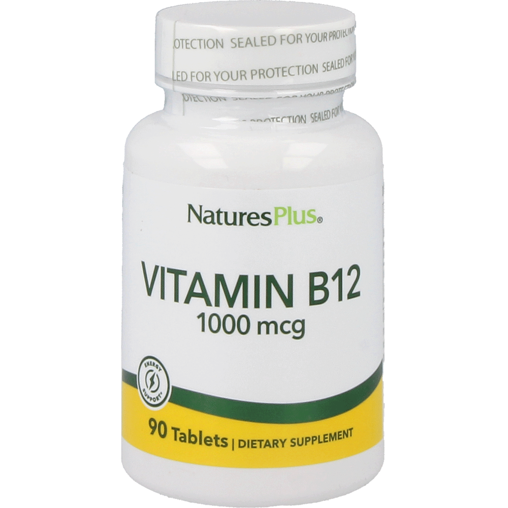 Vitamin B12 1000 mcg Supplement Natures Plus Default Title  