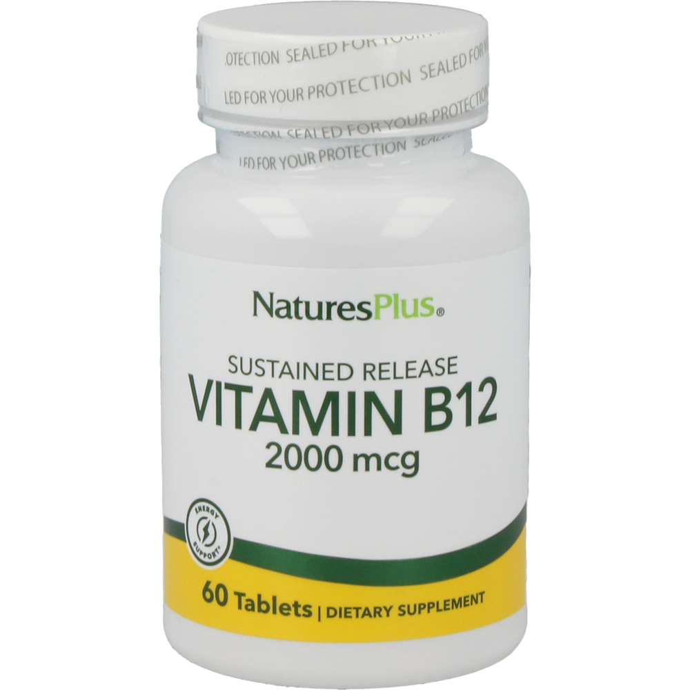 Vitamin B12 2000 mcg Supplement Natures Plus Default Title  