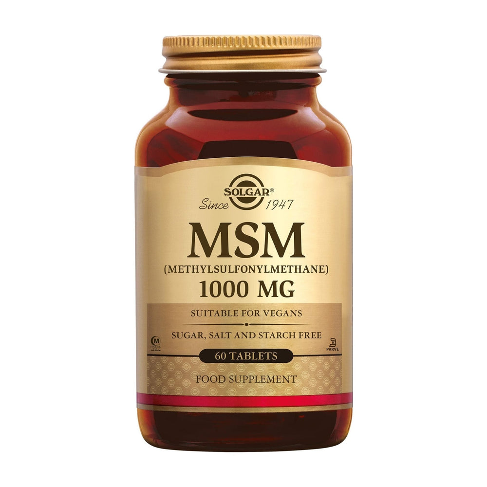 
                      
                        MSM 1000 mg Supplement Solgar   
                      
                    