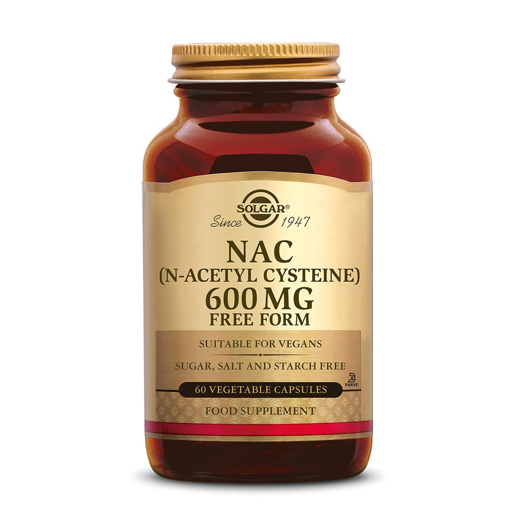 NAC 600 mg Supplement Solgar 60  