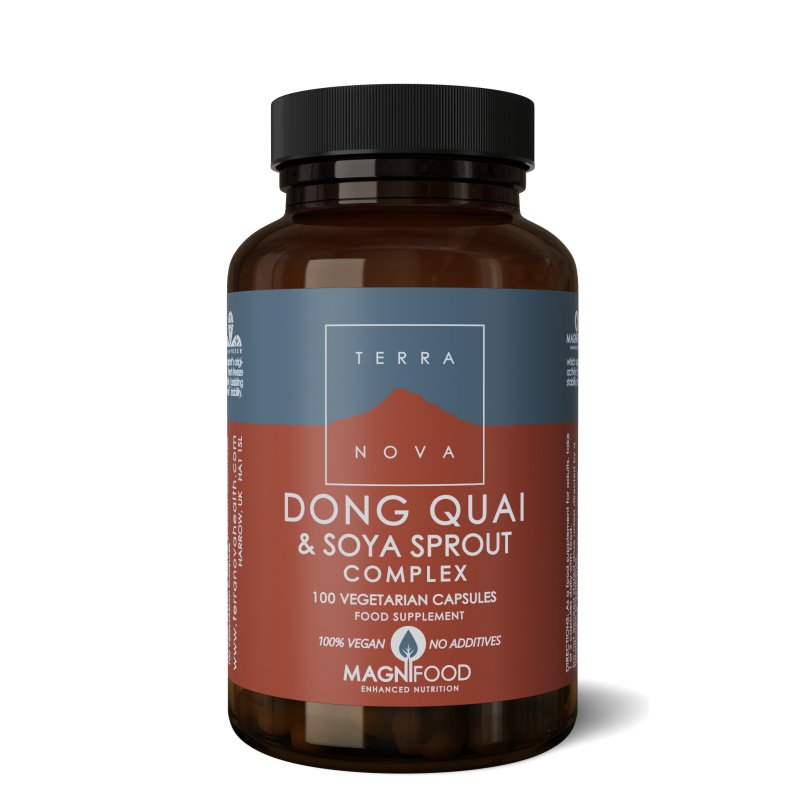 Dong Quai & Soya Sprout | 100 capsules Supplement Terranovabenelux   