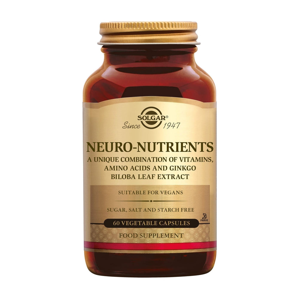 
                      
                        Neuro Nutrients Supplement Solgar   
                      
                    