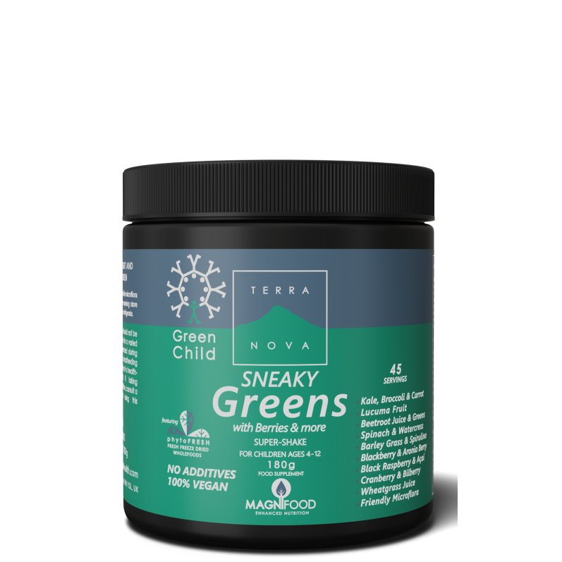 Green Child Sneaky Greens, Super-Shake | 180 gram Supplement Terranovabenelux   