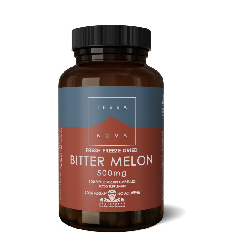 Bitter melon 500 mg | 100 vegan capsules Supplement Terranovabenelux   