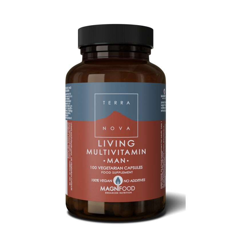 Living Multivitamin MAN | 100 capsules Supplement Terranovabenelux   