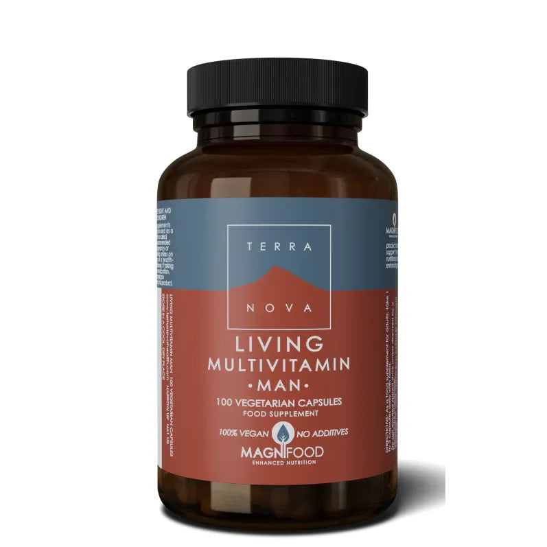 Living Multivitamin MAN | 100 capsules Supplement Terranovabenelux Default Title