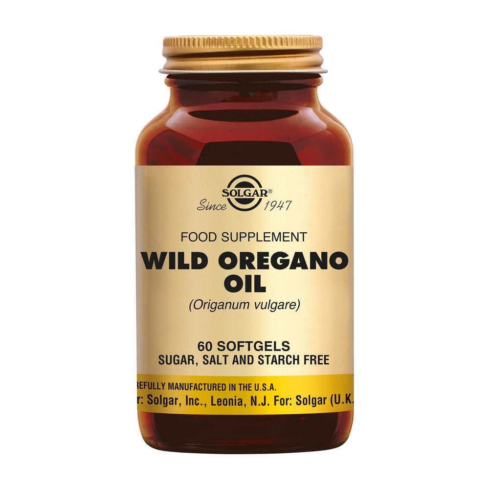 Wild Oregano Oil Supplement Solgar   