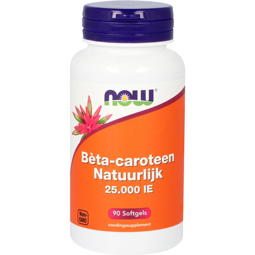 Bèta-caroteen Natuurlijk Vitamine A (carotenoïden) NOW Default Title