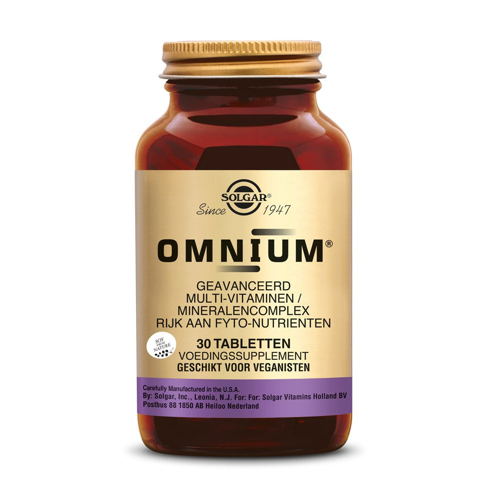 
                      
                        Omnium® Multivitamine Supplement Solgar 30  
                      
                    