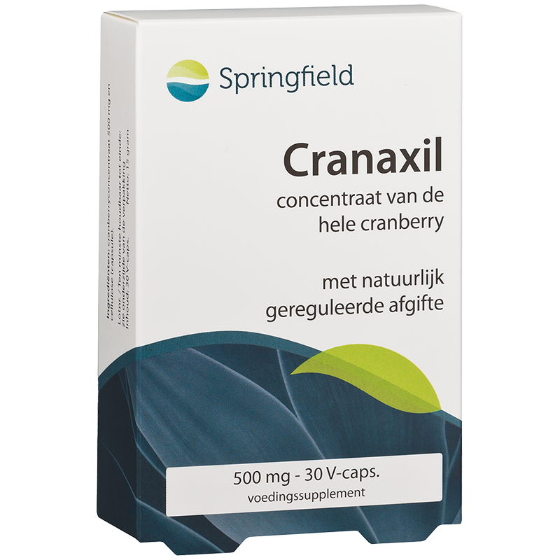 Cranaxil cranberryconcentraat | 500 mg 30 V-caps. Springfield Default Title