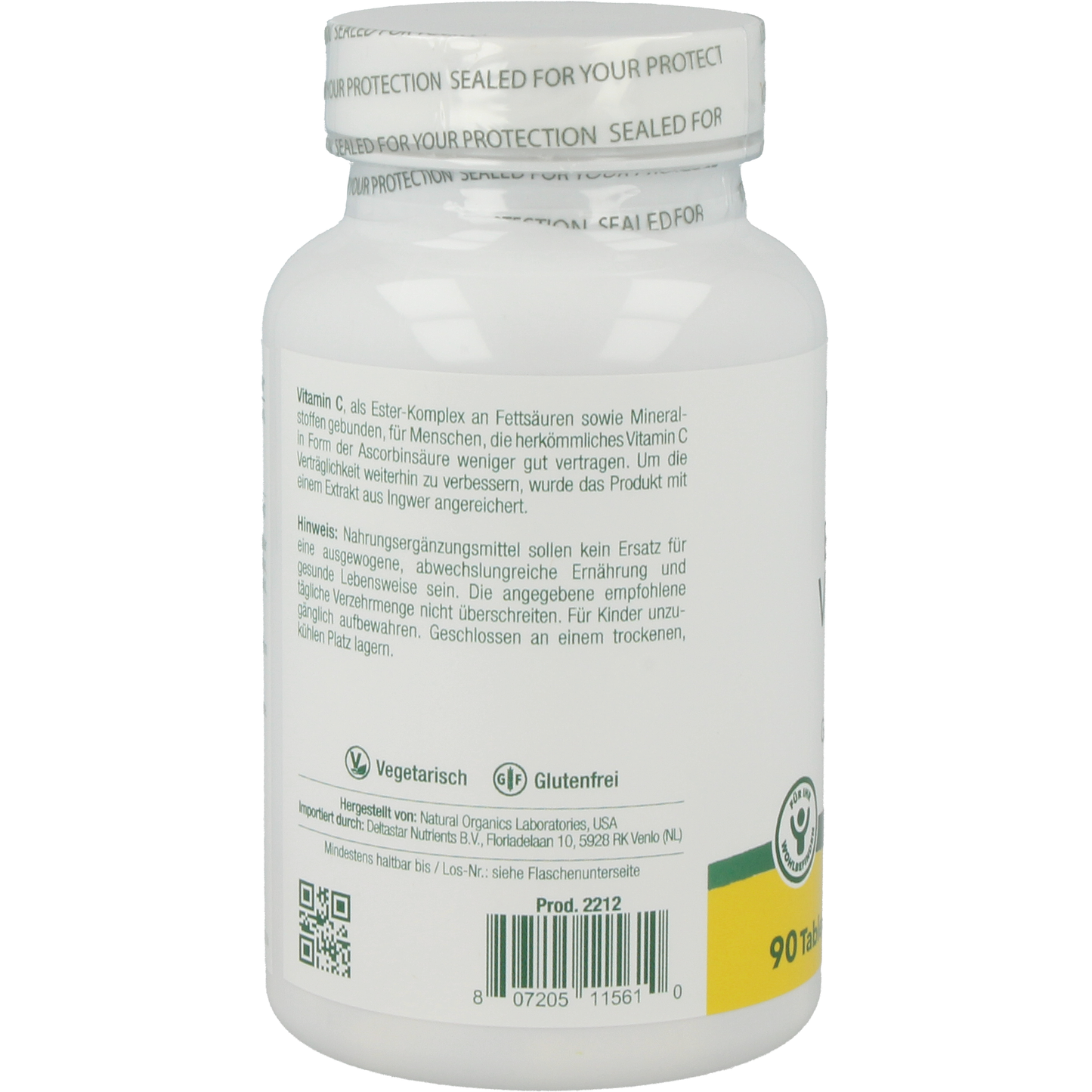 Esterified Vitamin C 675 mg Supplement Natures Plus   