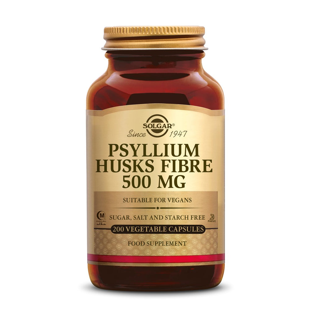 
                      
                        Psyllium Husks Fibre (Vezels) 500 mg Supplement Solgar 200  
                      
                    