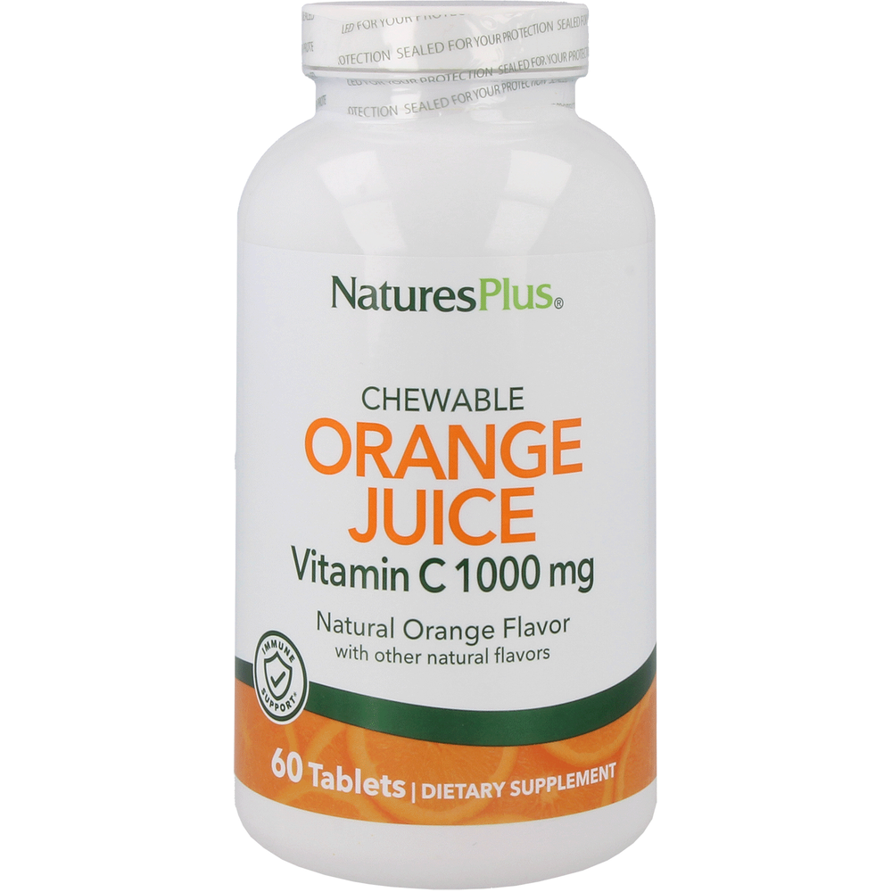 Orange Juice 1.000 mg Vitamin C Supplement Natures Plus Default Title  