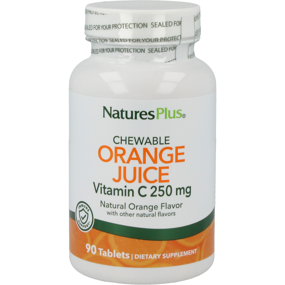 
                      
                        Orange Juice 250 mg Vitamin C Supplement Natures Plus Default Title  
                      
                    