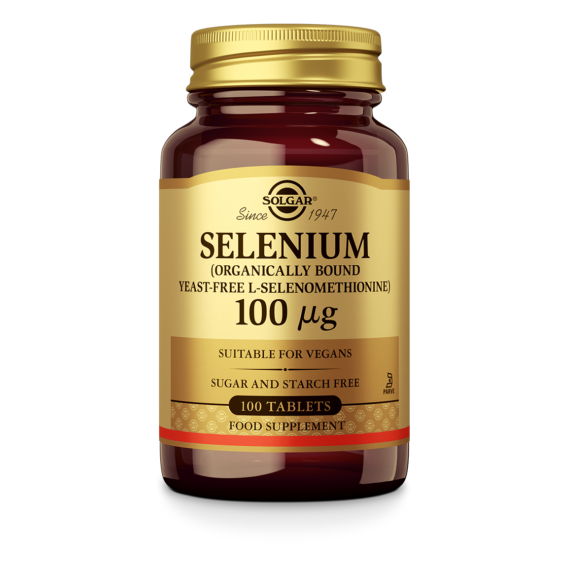 Selenium 100 mcg Supplement Solgar 100