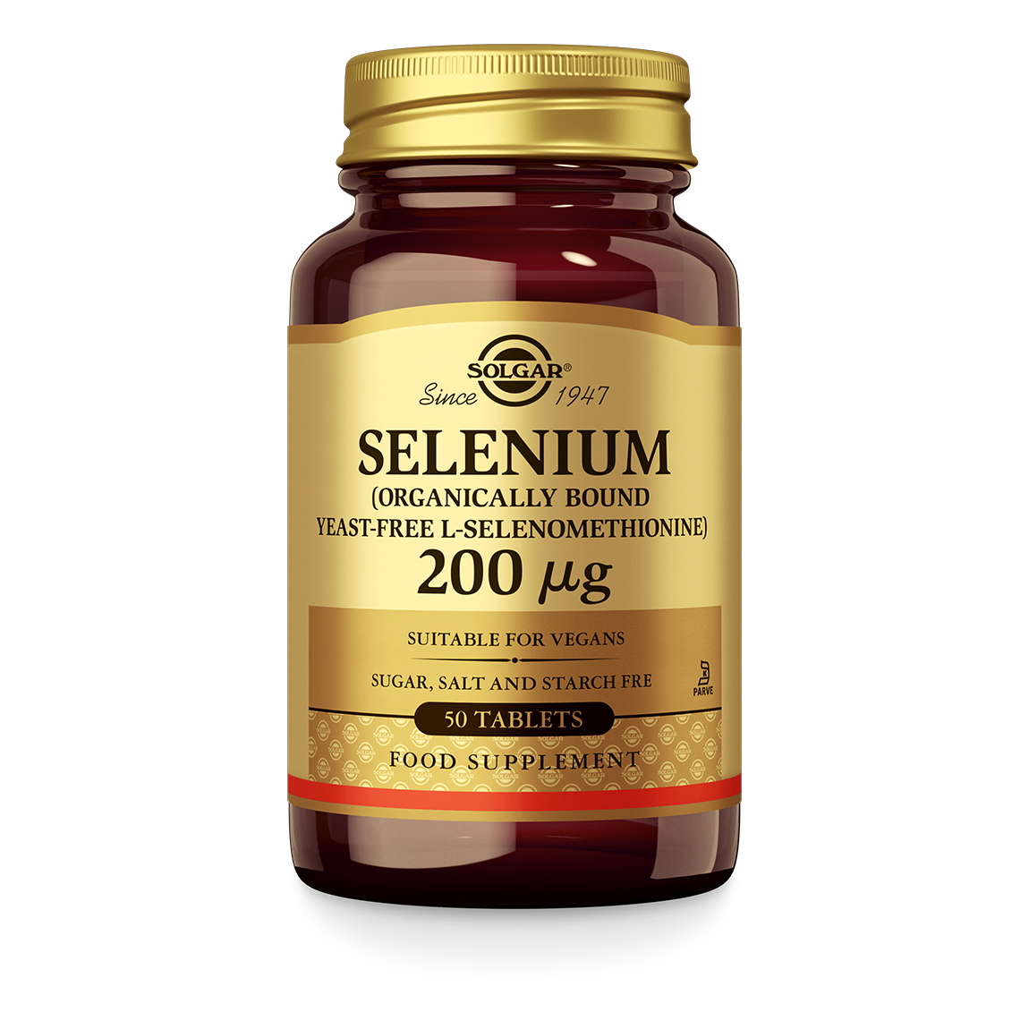 Selenium 200 mcg Supplement Solgar