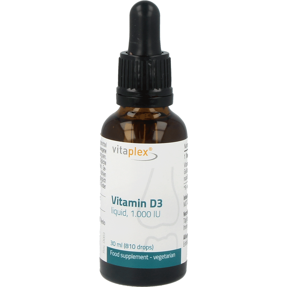 
                      
                        Vitamin D3 liquid, 1.000 IU / drop Supplementen Vitaplex Default Title  
                      
                    