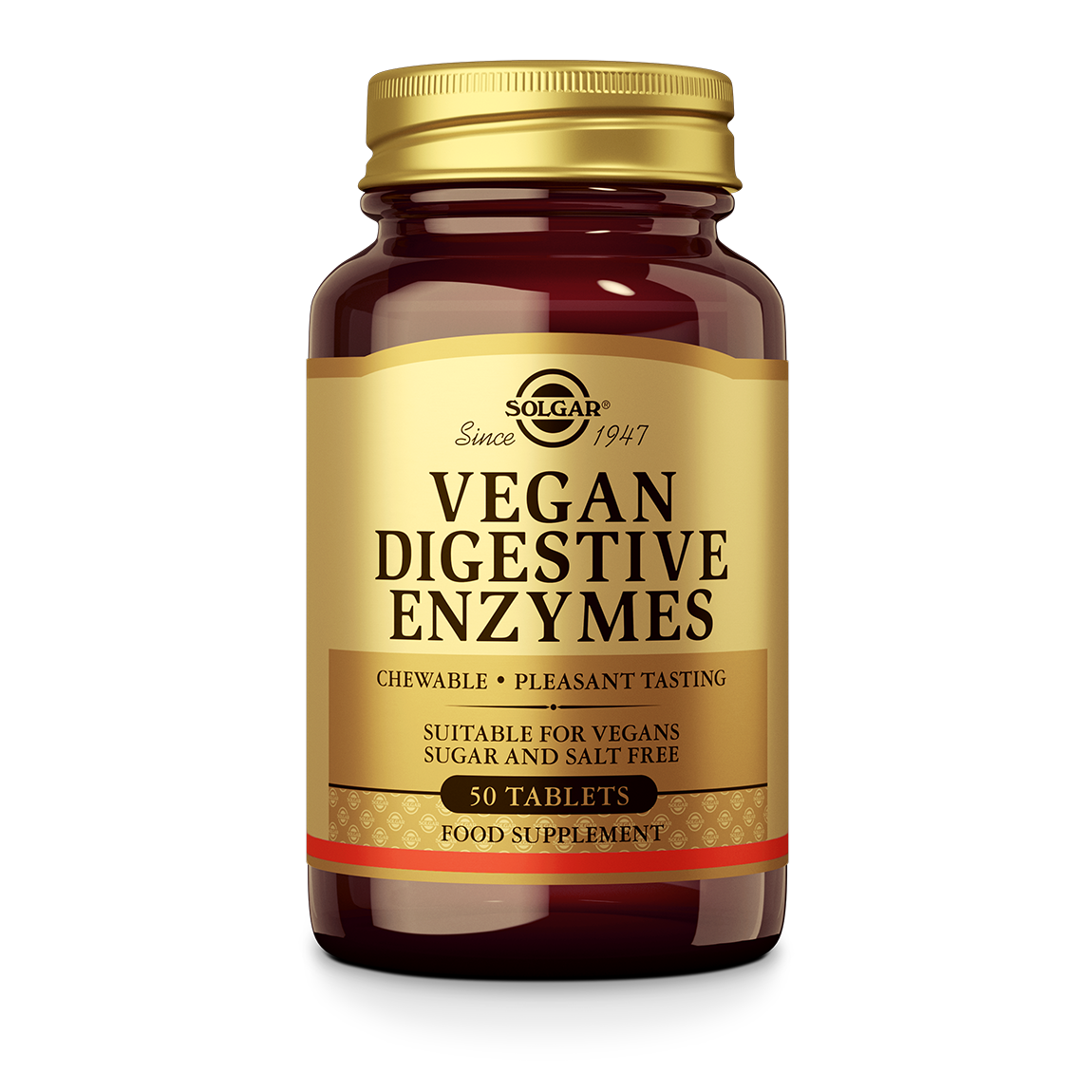 Vegan Digestive Enzymes (Enzymen) Supplement Solgar